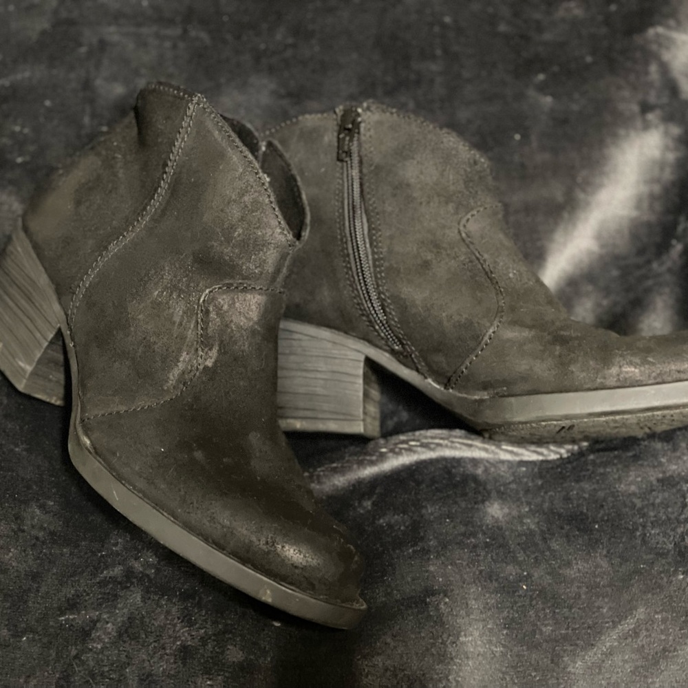 Born Black Ankle Boots for Women